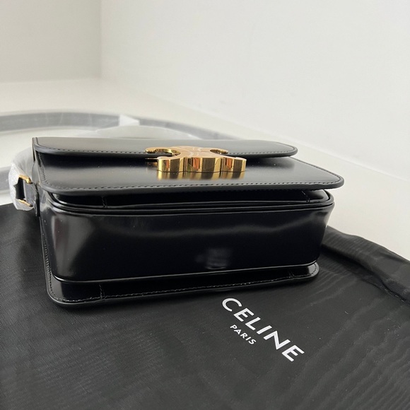 Celine teen triomphe black NWOT NO trades - Picture 2 of 11